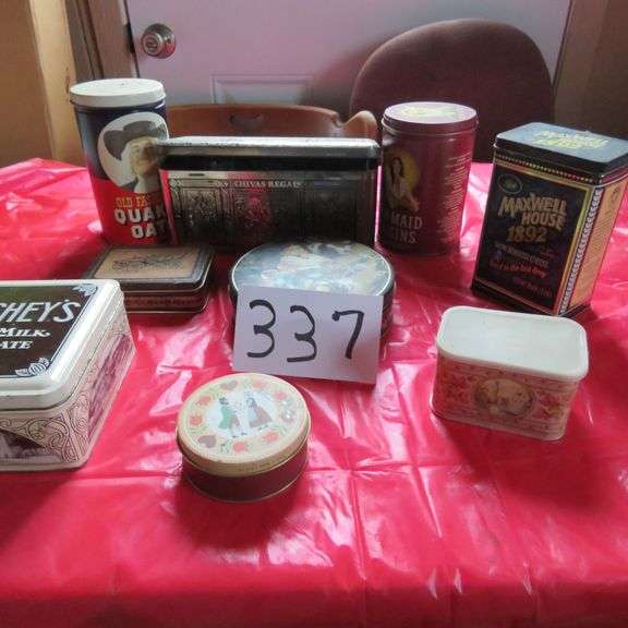 Assortment of Tins image