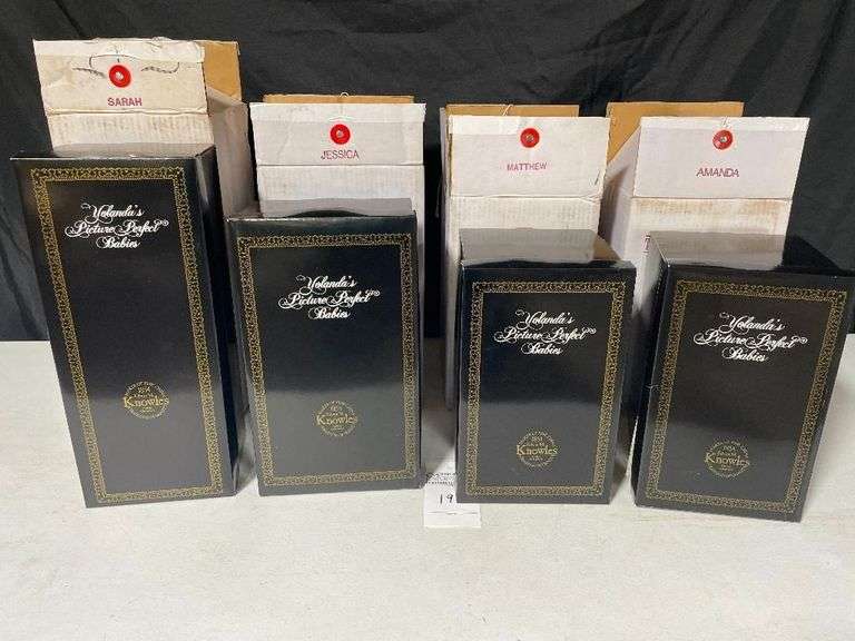 Ashton-Drake Galleries Yolanda's Picture Perfect Babies by Knowles - Sarah, Jessica, Matthew, Amanda