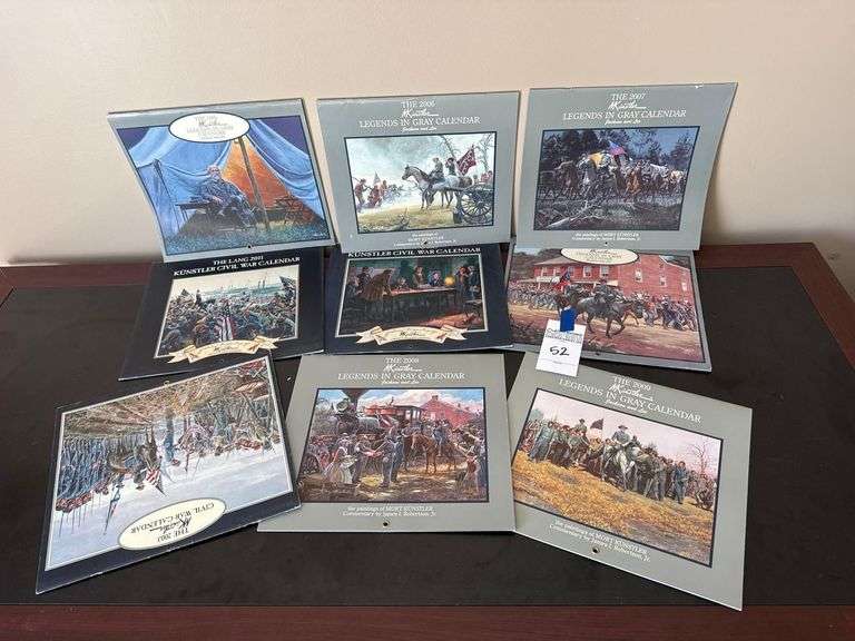 Mort Künstler Civil War Calendar Collection