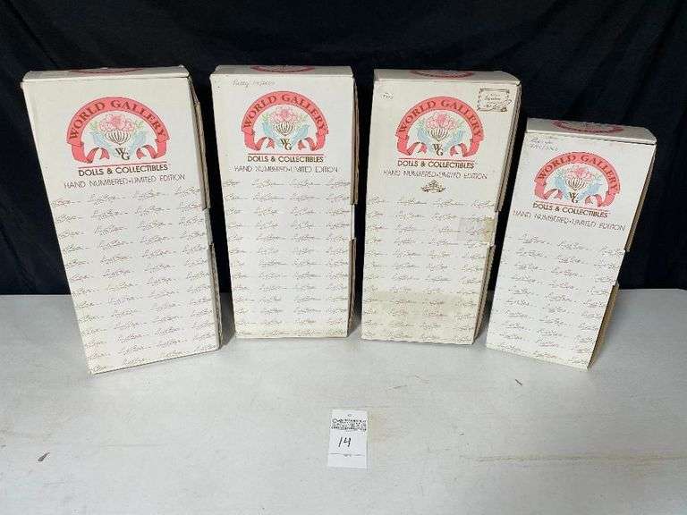 World Gallery Dolls & Collectibles - Amanda, Patty, Em, April image