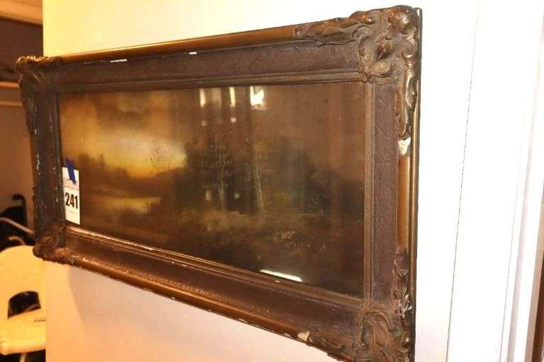 Unique Antique Wall Art piece  18"x36" image