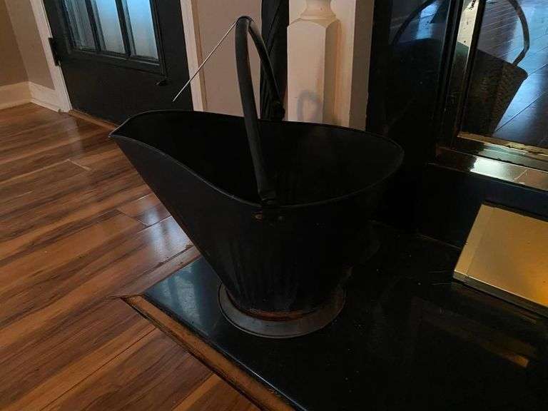 Vintage Fireplace Coal Scuttle