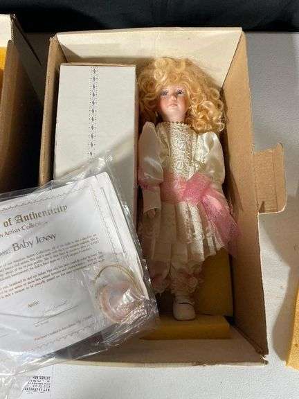 American Artists Collection Dolls by KAIS Inc. - Baby Jenny and Baby Cupid