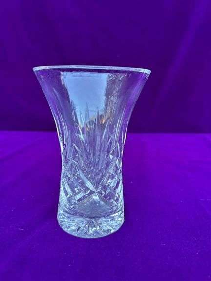 6” Fluted Rogaska Vase image