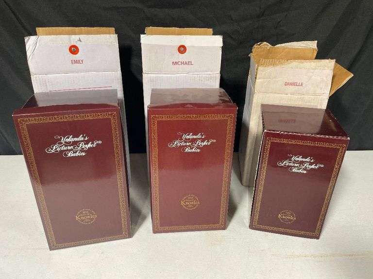 Ashton-Drake Galleries Yolanda's Picture Perfect Babies by Knowles - Emily, Michael, Danielle