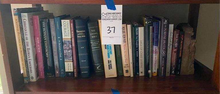 Shelf of Assorted Books