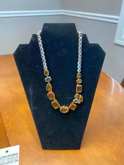 9in Signed Banana Republic Necklace