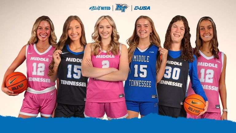 MTSU Womens Basketball Basket