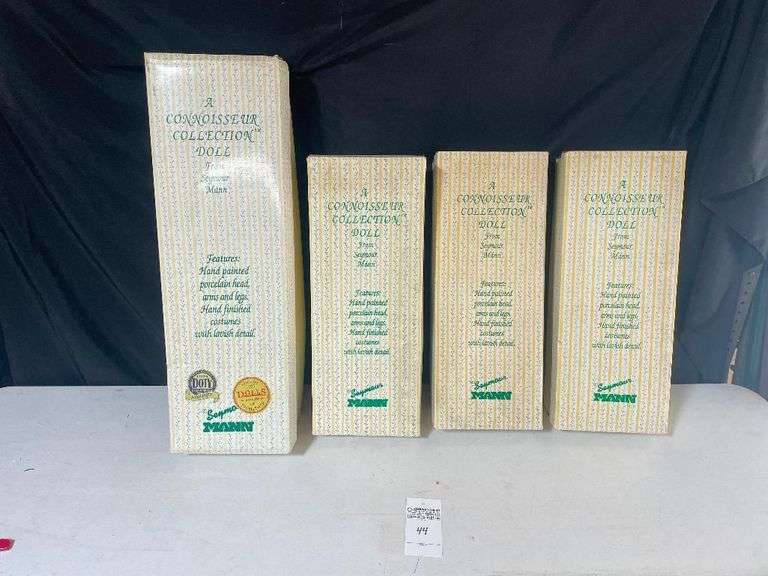 Seymour Mann Connoisseur Collection Dolls - Lot of 4