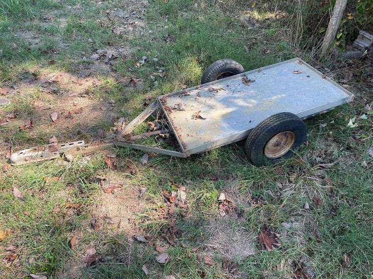 Small Flatbed Trailer Cart