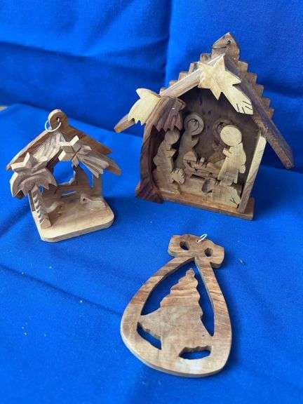 Wood Christmas Ornaments image