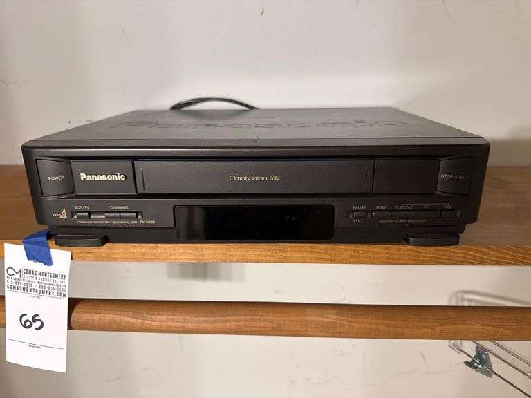Panasonic Omnivision VHS Player PV-4308