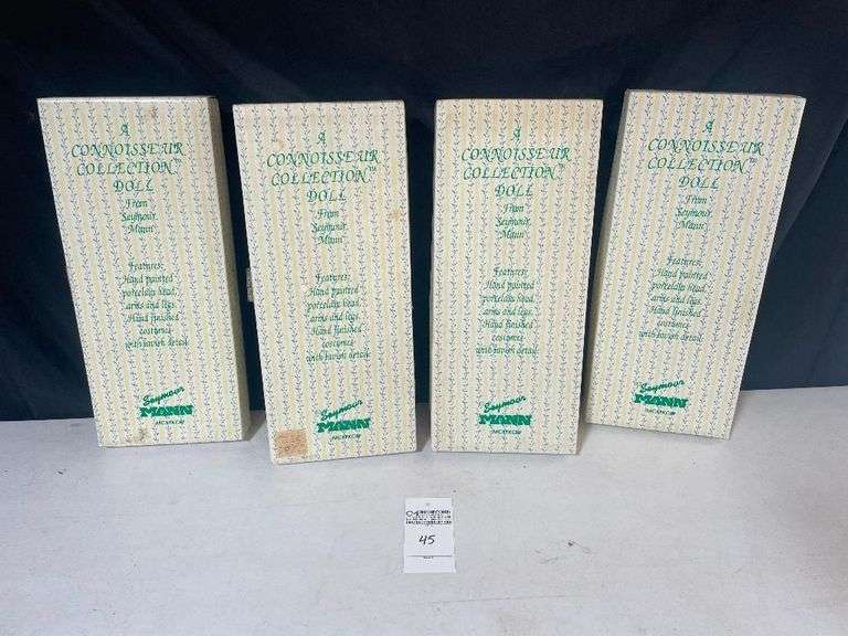Seymour Mann Connoisseur Collection Dolls - Lot of 4