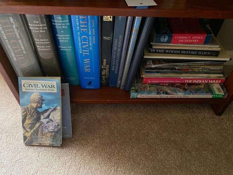 Collection of Civil War History Books