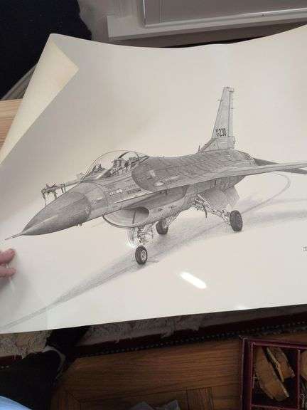 2 Frames, 1 Print Signed, Numbered image