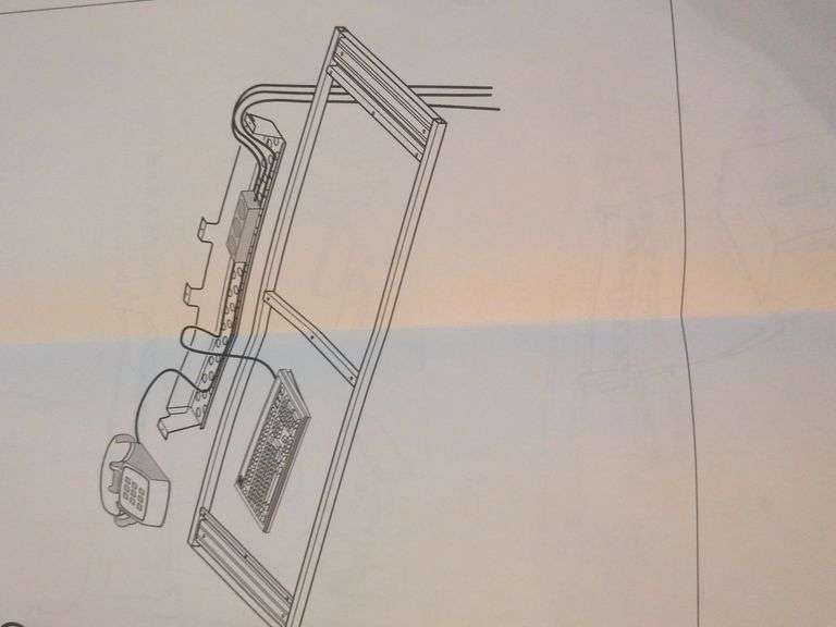 Ikea New Shelf for Cords. Made for Under Desk image