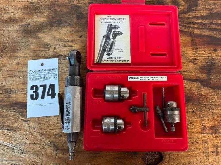 Matco Tools AM-150 "Quick Connect" Custom Drill Kit image