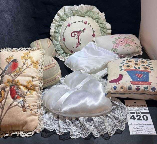 Large lot of Pillows image