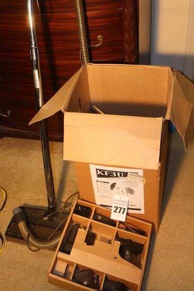 Complete Rainbow Cleaning System - Looks like new - Includes, Power Nozzle, Hose, Canister, All Attachments in box also has Book image