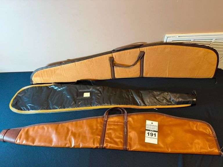 Lot of 3 Gun Cases - Assorted Materials image