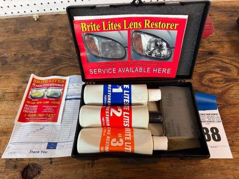 Brite Lites Lens Restorer Headlight Restoration Kit image