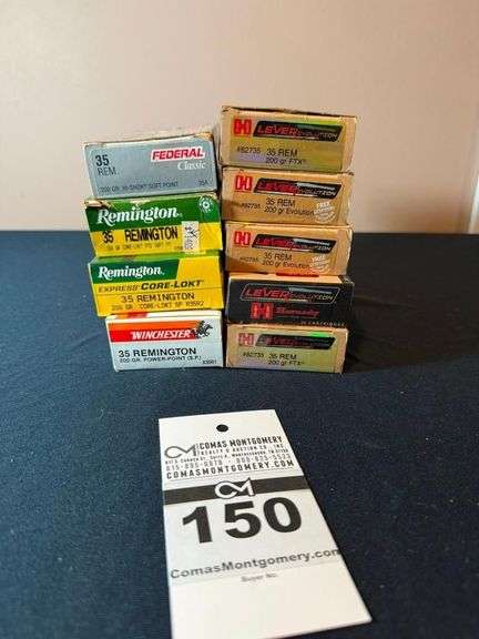 Mixed Lot of .35 Remington Ammunition image