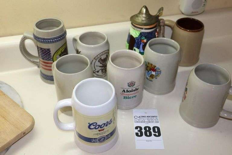 Variety of Beer Steins /Mugs 9 image