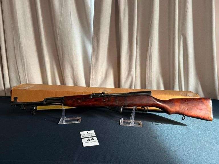 RI1940 Russian SKS Rifle, 7.62x39, W/Bayonet image