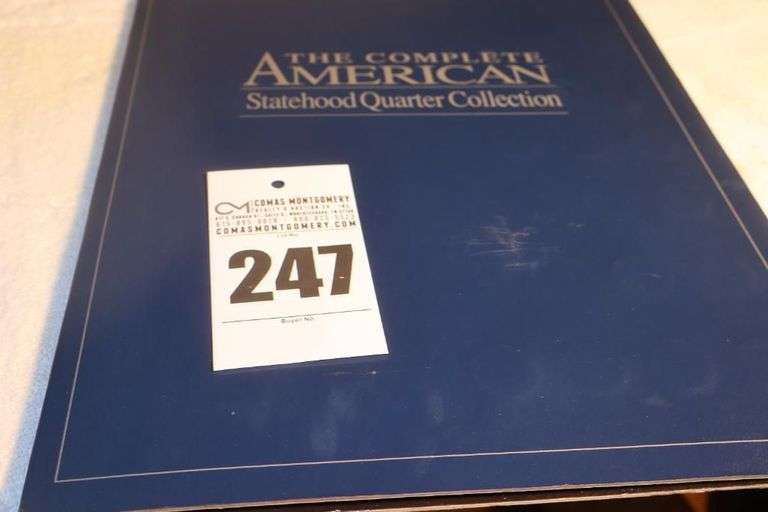Statehood Quarter Collector Book with All Quarters included (and a few extra) image