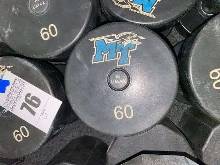 (2) 60LB Dumbbells by UMAX image