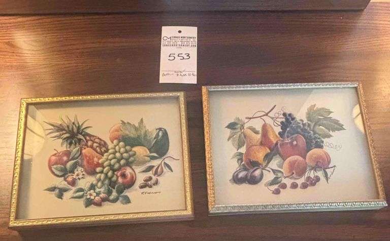 Pictures (2) - 3D Fruit Pictres by R.F. Harnett image