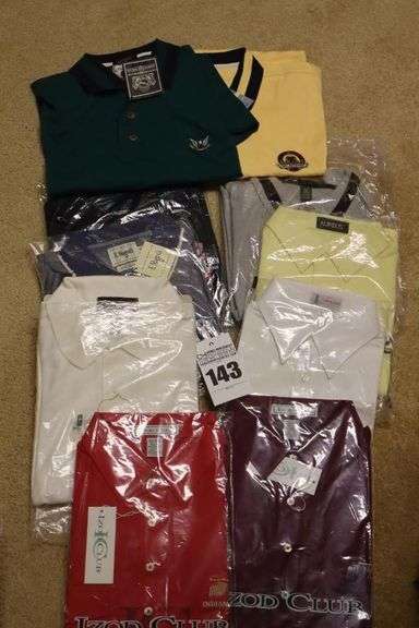 8 New in Package of Golf/Collared Shirts - 2 additional shirts - L/XL image