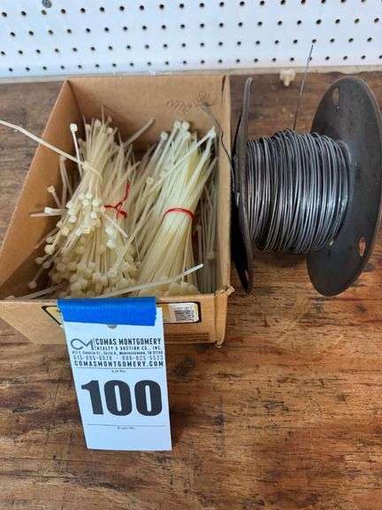 Red Brand Electric Fence Wire with Zip Ties image