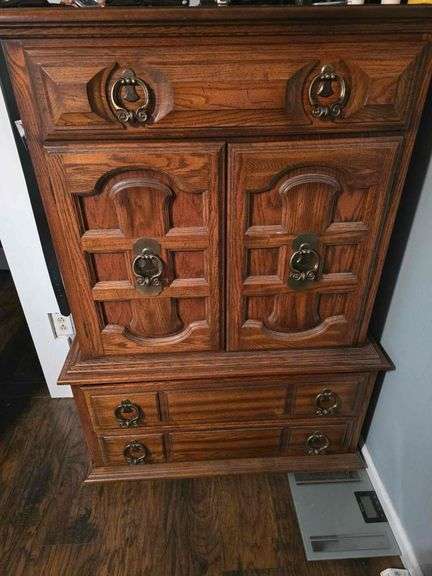 Chest - 37 W. 17 D. 57 1/2 H. image