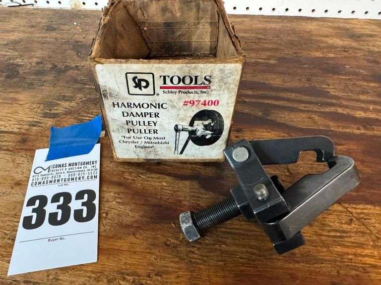 SP Tools Harmonic Damper Pulley Puller #97400 image