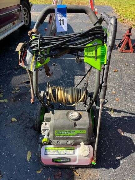 Greenworks 2000 PSI Electric Pressure Washer image