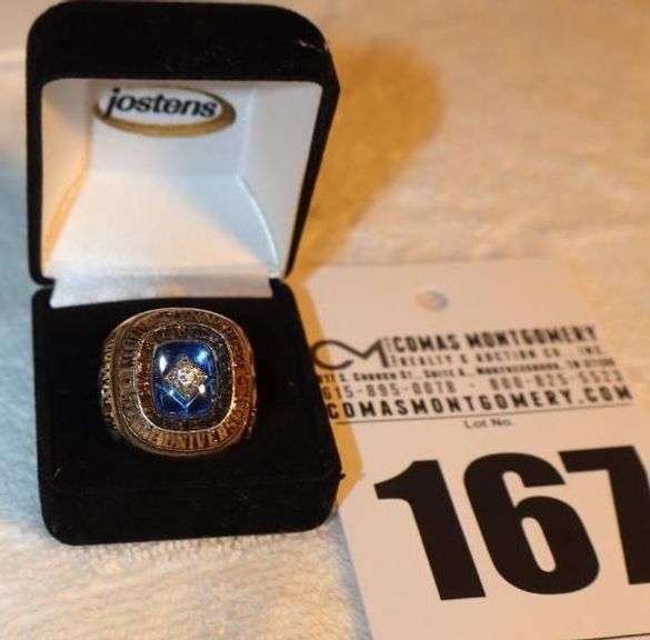 MTSU - Middle Tenn State University 1995 NCAA Baseball Collector Ring - Size 10 image