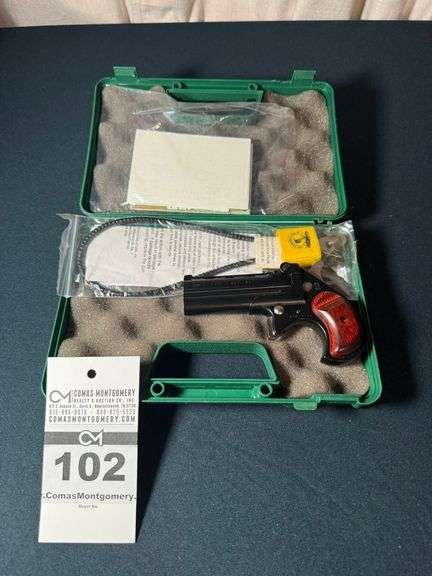 Cobra Ent. Utah Model CLB22N CAL .22 MAG Derringer Pistol image