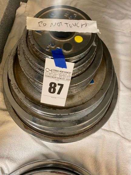 Eleiko Weight Plates Set - 2.5, 5, 10, 25, 35, 45 LB Plates image