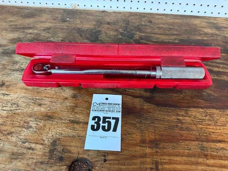 Snap-On Torque Wrench with Case image