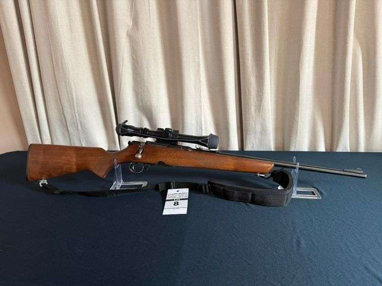 Rifle with Weaver V7-II W USA Scope and Micro-Trac Scope image