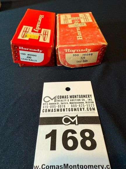 Hornady Lead Balls - Two Boxes .490 and .520 image