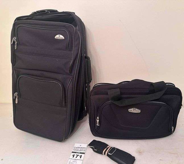 2 psc - Samsonite & Ricardo suit cases image