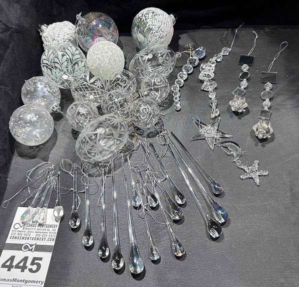 Christmas Ornaments - Crystal, Glass, & Mirrors image