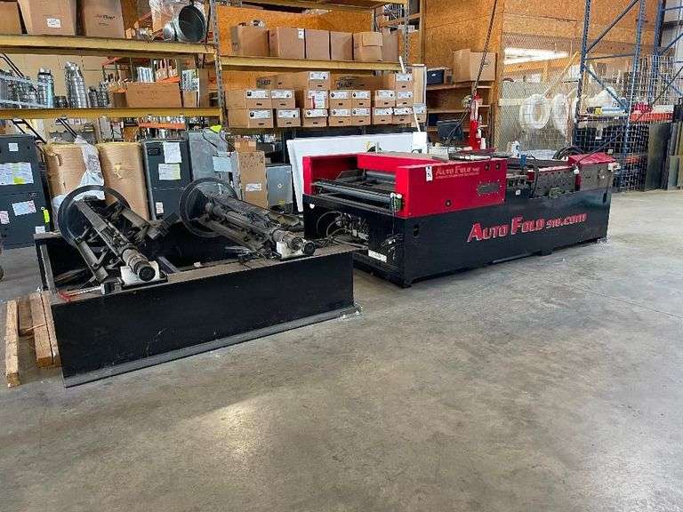 Auto Fold 516 Automated Duct Coil Line Machine with Control System image