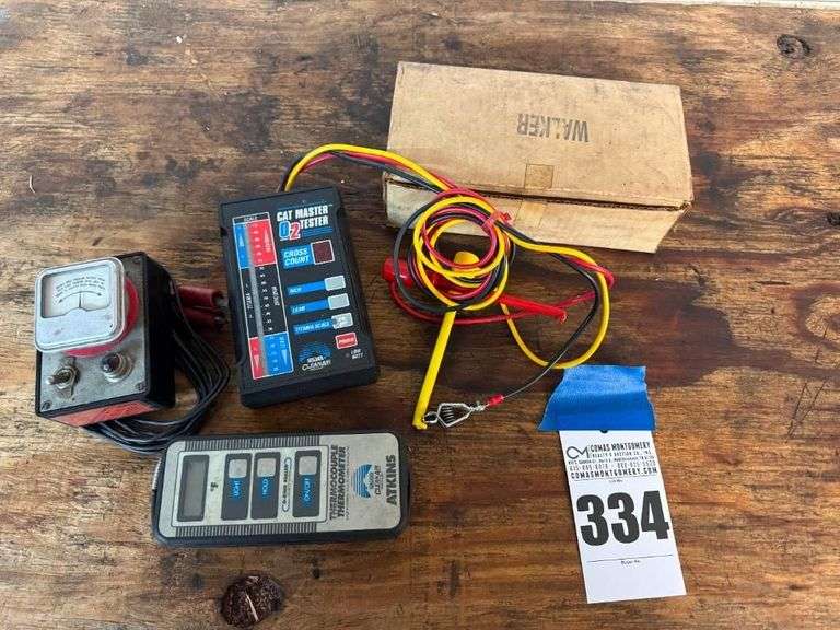 Automotive Testing Equipment - Short/Open Circuit Locator, Thermocouple Thermometer image