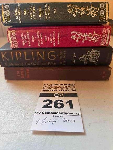 Books - Twain, Kipling, & Short Stories image