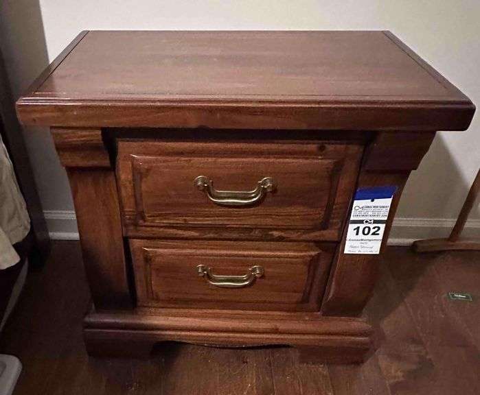 Night Stand with 2 Drawers image