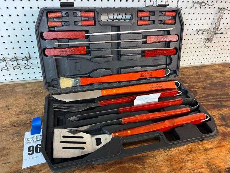 Gourmet Traditions BBQ Grill Tool Set in Case image