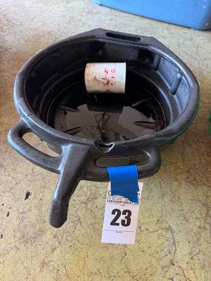 Oil Drain Pan with Oil Filter image